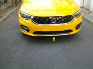 Fiat Tipo 2016- Front bumper protector trim Carmos (2016-2020, stainless steel) photo 2