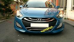 Hyundai I-30 2012-2017 Lower grille trim covers type 2 (stainless steel) photo 2