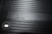 Volkswagen Caddy 2010-2015 Rubber Floor Mats (2 pcs, Original) photo 4