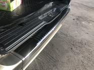 Mercedes Vito W639 2004-2014 Rear Bumper Protector Black Chrome (OmsaLine, Stainless Steel) photo 3