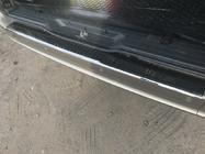 Mercedes Vito W639 2004-2014 Rear Bumper Protector Black Chrome (OmsaLine, Stainless Steel) photo 4