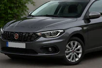 Fiat Tipo 2016- Mirror Covers Black Chrome (2 pcs, plastic) photo 2