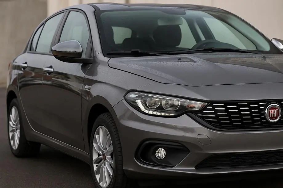 Fiat Tipo 2016- Mirror Covers Black Chrome (2 pcs, plastic) Image