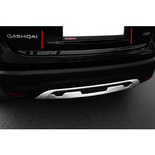 Trunk Trim Black Chrome (Stainless Steel) Nissan Qashqai 2014-2021 photo 1