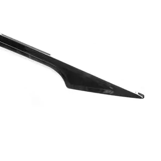 License Plate Trim Black Chrome (Stainless Steel) photo 2