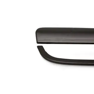 Rear Door Handle Cover Black Chrome (Stainless Steel) photo 3
