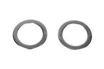 Volkswagen T6 2015-2024 Cup Holder Trim (2 pcs, Black Chrome) photo 3