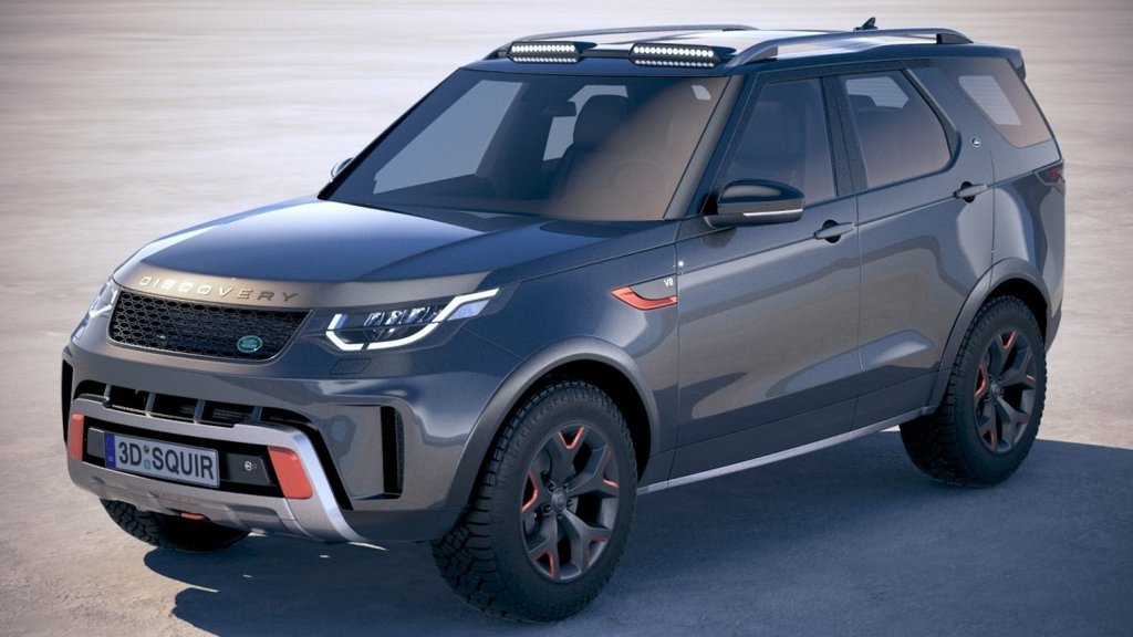 Overview of the SUV Land Rover Discovery SVX version