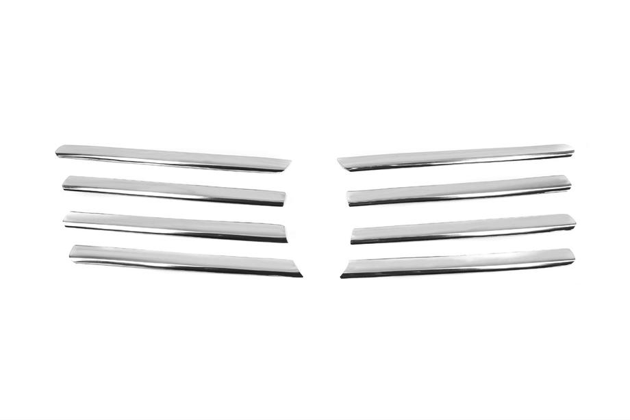 Mercedes Vito W638 1996-2003 Chrome Grille Covers (V-class, Stainless Steel) 8 pieces Photo 4