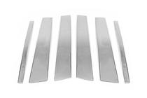 Mercedes GL class X164 2006-2012 Stainless Steel Door Pillar Trim (6 pcs) photo 4