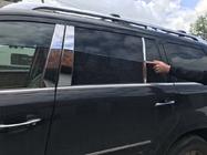 Mercedes GL class X164 2006-2012 Stainless Steel Door Pillar Trim (6 pcs) photo 3