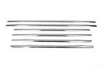 Mercedes GL class X164 2006-2012 Window Lower Trim Stainless Steel (6 pcs) photo 14