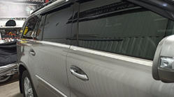Mercedes GL class X164 2006-2012 Window Lower Trim Stainless Steel (6 pcs) photo 6