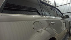 Mercedes GL class X164 2006-2012 Window Lower Trim Stainless Steel (6 pcs) photo 7