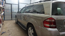 Mercedes GL class X164 2006-2012 Window Lower Trim Stainless Steel (6 pcs) photo 10