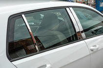 Volkswagen Golf 7/E-Golf 2012-2020 Stainless Steel Pillar Covers photo 2