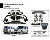 Mercedes G сlass W463 1990-2018 Body Kit Set (made to order from catalog) photo 4