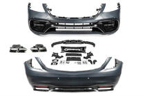 Mercedes S-class W222 2013-2022 Body Kit S63 AMG (2018 Facelift) photo 3