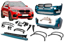 BMW X5 F15 2013-2018 Body kit with exhaust system (X5M) photo 3