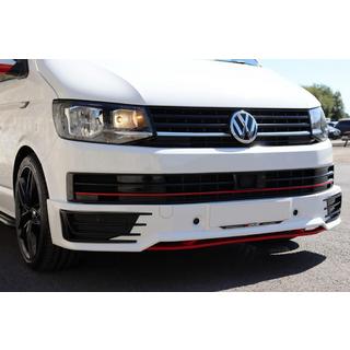 Front bumper lip Sportline 2015-2018 (primed for painting) Volkswagen T6 2015-2024 photo 2