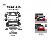 Range Rover Evoque 2012-2018 Tuning Body Kit Set (BodyKit-2) photo 2