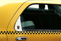 Fiat Albea 2002-2012 Chrome Triangle Window Trim (Stainless Steel) photo 2