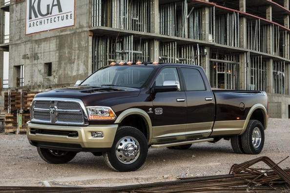 The rear pickup RAM 3500