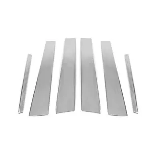 Stainless Steel Pillar Covers Jaguar X-Type 2001-2009 photo 2