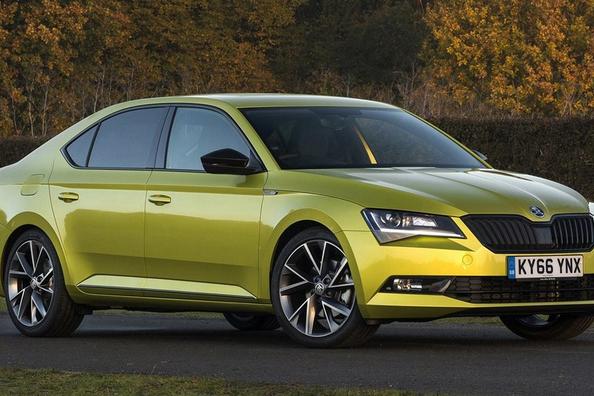 Browse Skoda Superb third gen