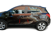 Opel Mokka 2012-2021 Door Mouldings Tit-designs Stainless Steel photo 1