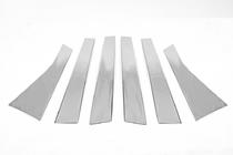 Jeep Cherokee KL 2013- Stainless Steel Door Pillar Trim photo 2