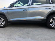 Skoda Kodiaq 2016-2023 Carmos wide stainless steel door molding photo 2