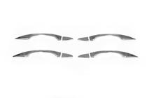 Peugeot 508 2010-2018 Chrome Door Handle Top Covers (4 pcs, Stainless Steel) photo 2