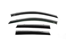 Hyundai I-30 2017- Window deflectors with chrome trim (4 pcs, Niken) photo 1
