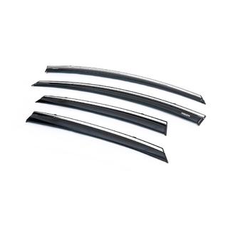 Window Deflectors with Chrome Trim HB (4 pcs, Niken) photo 2