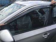 Skoda Rapid 2012-2019 Window Deflectors with Chrome Trim SD (4 pcs, Niken) photo 2