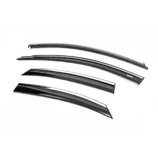 Window Deflectors with Chrome Trim SD/HB (4 pcs, Niken) photo 4