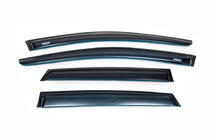Volkswagen Polo 2010-2017 Window Deflectors HB (4 pcs, Niken) photo 2