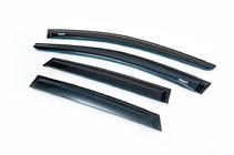 Volkswagen Polo 2010-2017 Window Deflectors HB (4 pcs, Niken) photo 3