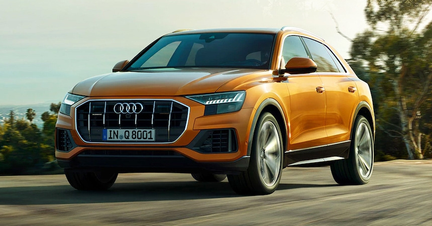 Review of the new premium crossover Audi Q8