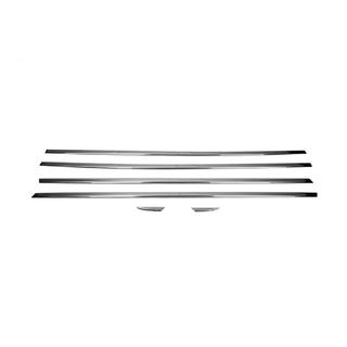 Window lower trim stainless steel 6pcs Sedan Renault Megane IV 2016-2025 photo 2
