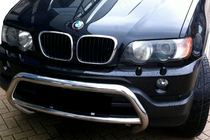 BMW X5 E53 1999–2006 Bull Bar WT015 (Stainless Steel) photo 1