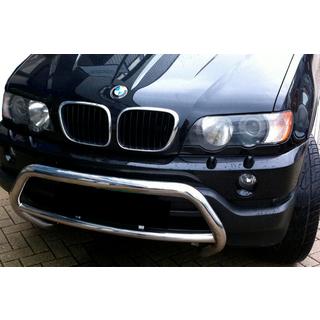 Bull Bar WT015 (Stainless Steel) BMW X5 E53 1999–2006