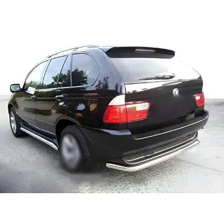 Rear Guard Special Stainless Steel BMW X5 E53 1999–2006