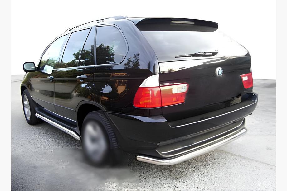BMW X5 E53 1999–2006 Rear Guard Special Stainless Steel Image