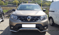 Renault Duster 2008–2017 Front Bar ST012 (Stainless Steel) photo 1