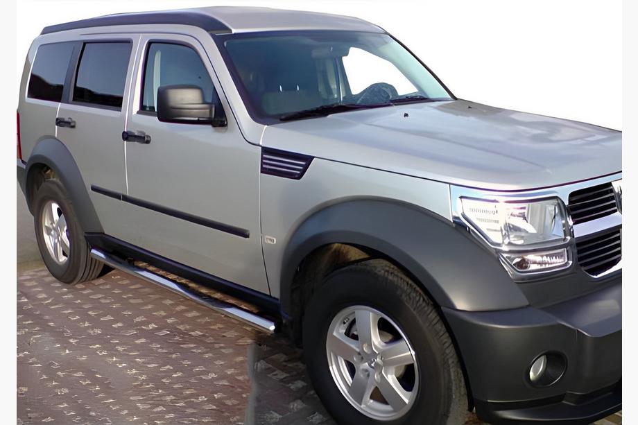 Dodge Nitro 2006-2011 Side Bars (2 pcs, Stainless Steel) Image