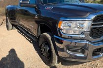 Dodge RAM (DT) 2018– Side Standard Pipes (2 pcs, Stainless Steel) photo 2