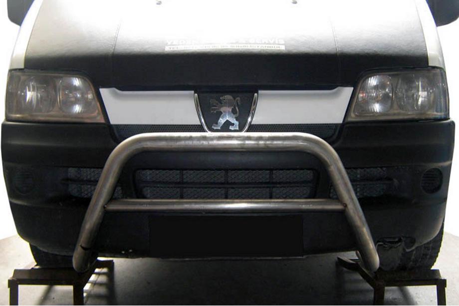 Peugeot Boxer 1994-2006 Bull Bar WT005 (Stainless Steel) Image