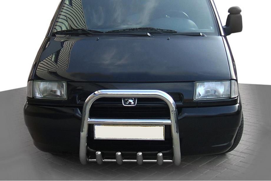 Peugeot Expert 1995-2007 Bull Bar QT006 (Stainless Steel) Image